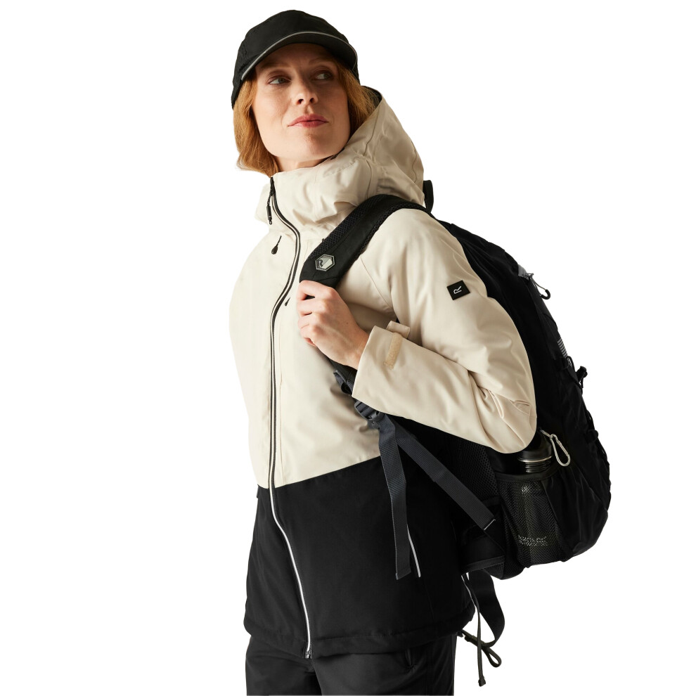 Regatta (12 Uk, Perfectly Pale/Black) Womens/Ladies Highton Stretch Padded Jacket Black