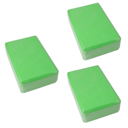 Yoga Bricks, Exercise Bricks, Yoga Supplies, Green