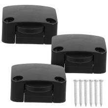 Interrupteur de veilleuse de porte, interrupteur électrique, matériau ignifugé de haute qualité, 3,8 x 3,3 x 1,5 cm, lot de 3 pour armoires