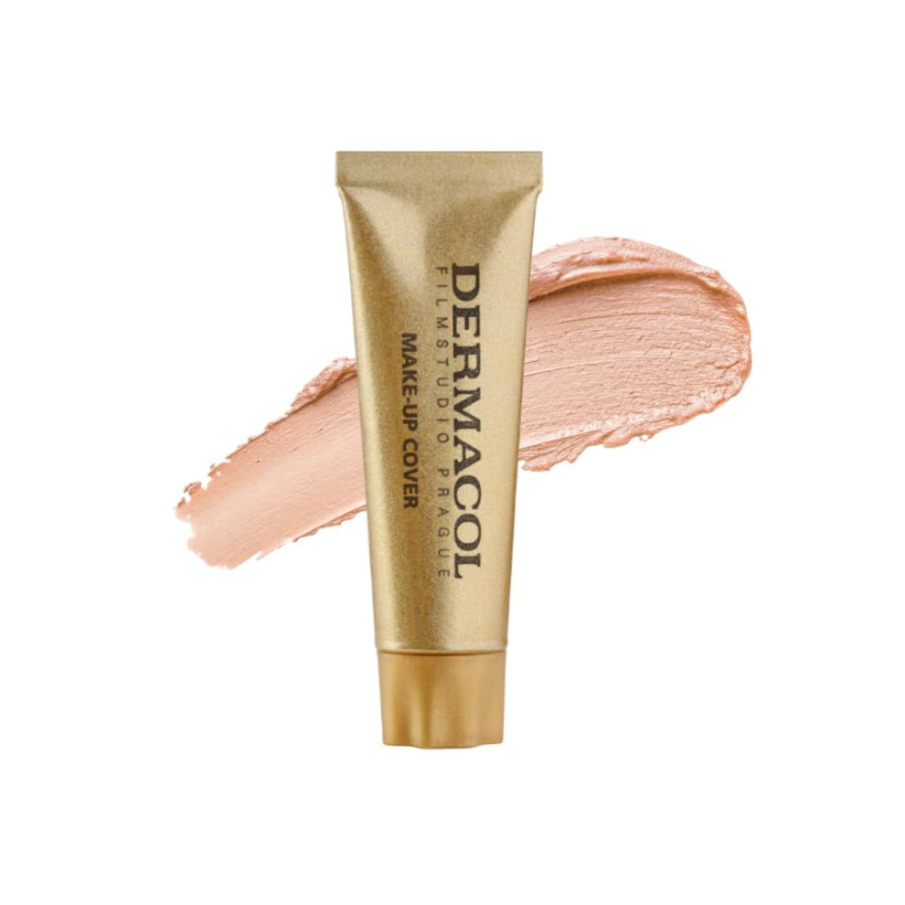 Dermacol Mini Full Coverage Foundation 13G, Liquid Matte Makeup With Spf 30, Waterproof Foundation For Oily Skin, Acne & Under Eye Bags