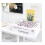 (B) Book Shaped Cord Organizer, Expandable Decorative Book Cable Hider Box 4