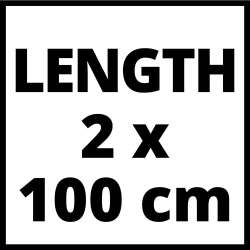 Einhell Einhell Circular Saw Aluminium Guide Rail 2x1000 mm Compatible with Pl 2