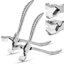 2 Pcs Ring Making Kit Chain Nose Pliers Bending And Wrapping Metal Tool Stainless Steel Ring Bender Ring Bending Tool