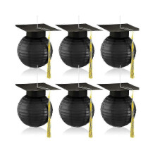 Graduation Cap Hanging Paper Lanterns Grad Cap Paper Lanterns Graduation Lanterns With Black Grad H