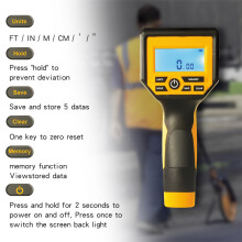 Zozen Measuring Wheel Digital Display Foldable FeetMeter Digital Measu