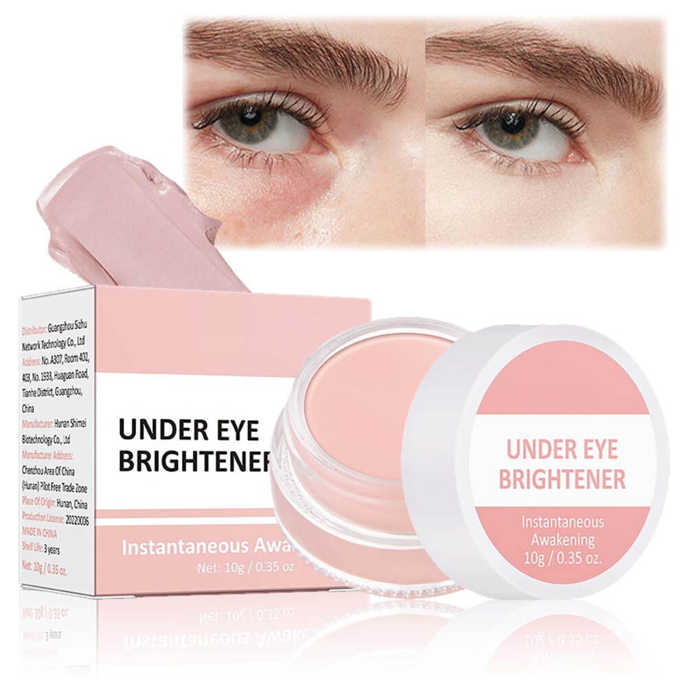 Fresfresi Full Coverage Under Eye Brightener And Concealer - Long Lasting, Correcting Pink Cream For Dark Circles And Spots - Highlighter And Foundation In One