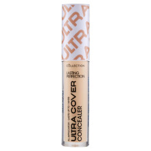 Collection Cosmetics Lasting Perfection Ultra Cover Concealer, Up to 16hr Wear, XL Applicator, Cashew Warm, 5.5ml
