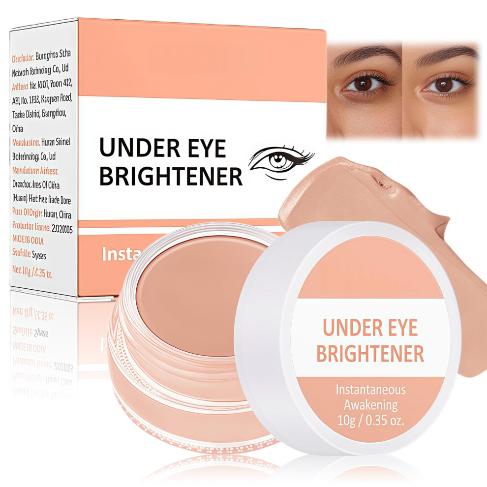 Fresfresi Full Coverage Under Eye Brightener And Concealer - Long Lasting, Correcting Cream For Dark Circles And Spots - Highlighter And Foundation In One
