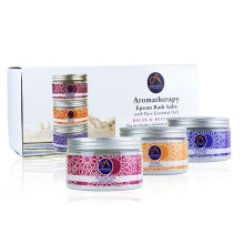 Absolute Aromas Relax & Revitalise Epsom Bath Salts Gift Set – 3 x 300g Lavender, Detox and Relaxation
