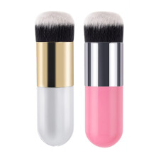 Powder Makeup Brush, Blusher Brush Large Powder for Loose or Pressed Setting Single Face Makeup Foundation, Fluffy Blending Make up (PW2 fatty)
