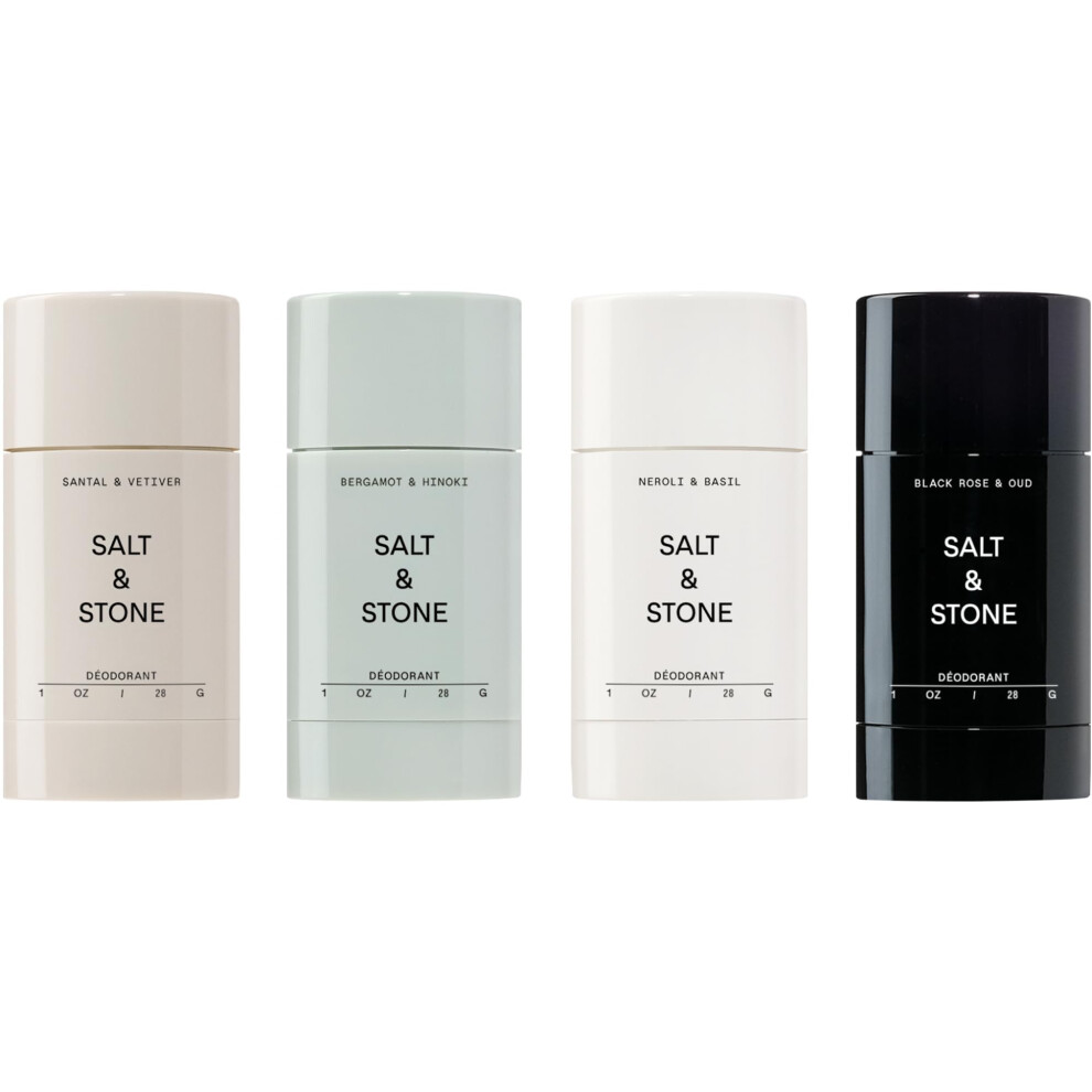 Salt & Stone Aluminum Free Deodorant | Extra Strength 48 Hour Protection For Women & Men | Made With Seaweed Extracts, Niacinamide & Prebiotics