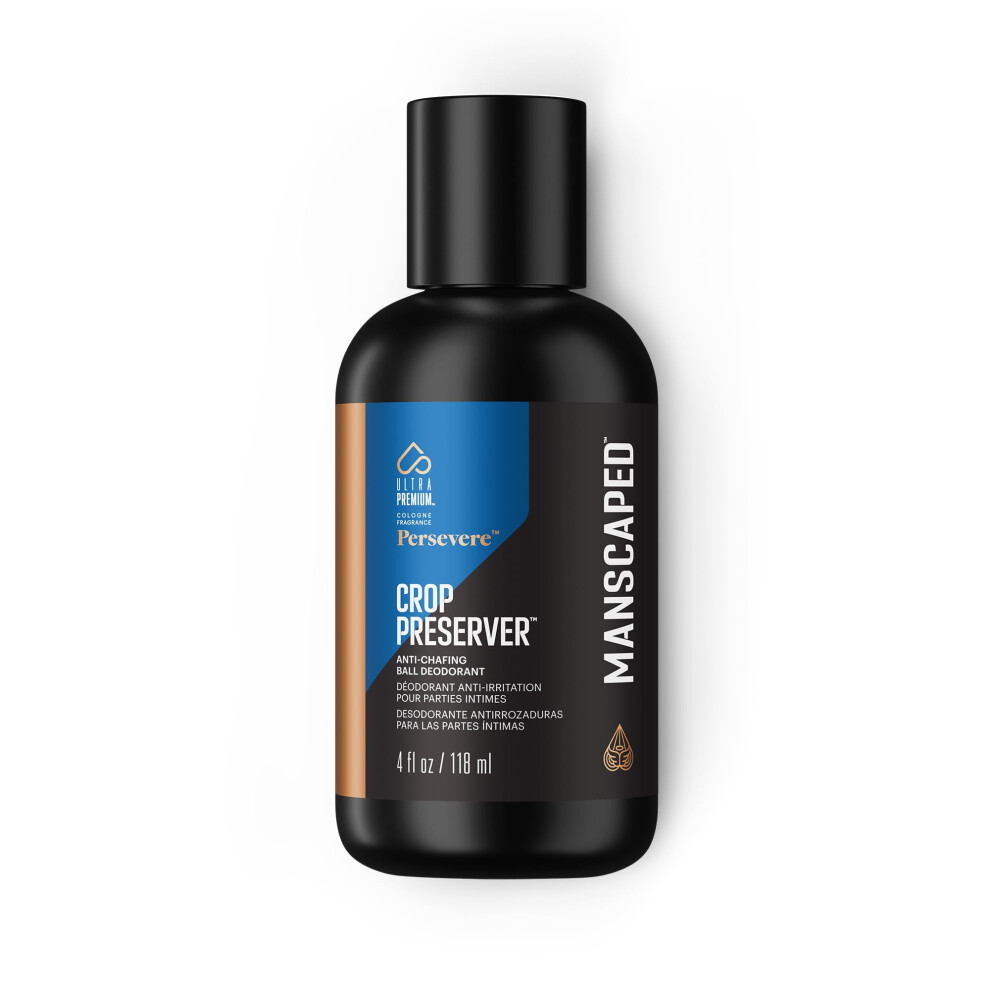 Manscaped Refining The Gentleman Manscaped The Crop Preserver, Men's Ball Deodorant Lotion, Male Care Hygiene Moisturizer, Anti-Chafing Groin Protection With Cooling Aloe Vera