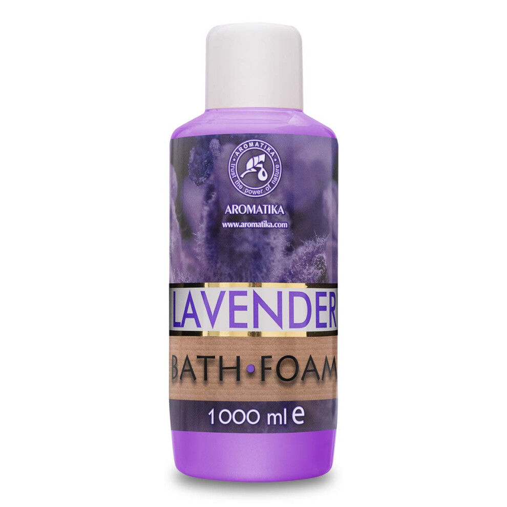 Aromatika Trust The Power Of Nature Bath Foam With Lavender Essential Oil 1000 Ml - Body Care - Good Sleep - Beauty - Bathing - Body Care - Wellness - Relax - Aromatherapy - Spa