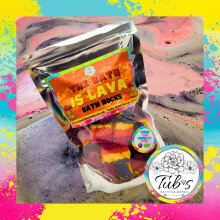 The Bath is Lava! Bath Rocks Bath Bombs Volcano Floor is Lava Effect Made in UK by Tub's Bath Bombs