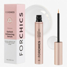 ForChics Eyelash Growth Serum - Prostaglandin-Free Lash Enhancing for Longer, Thicker Lashes and Brows- Natural Formula