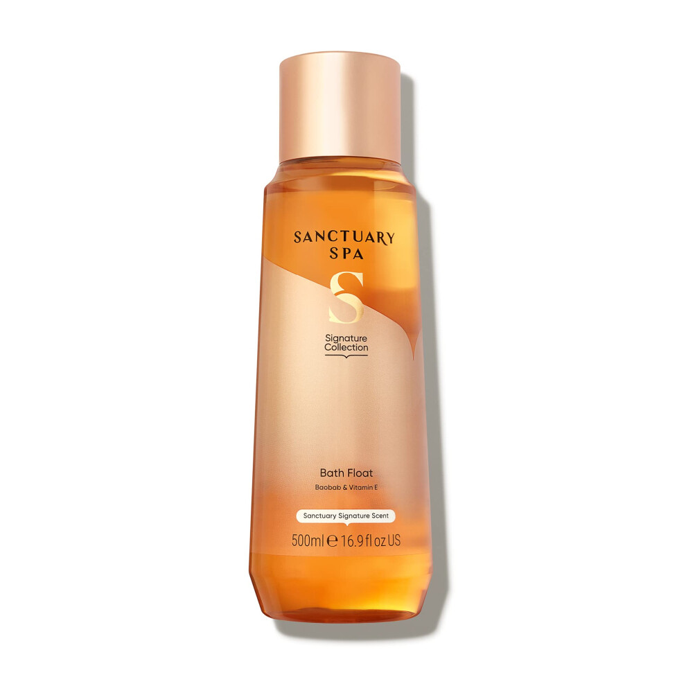 Sanctuary Spa Bath Float, No Mineral Oil, Cruelty Free & Vegan Bubble Bath For Women, 500Ml