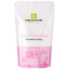 Greendoor Milk bath Rose petal honey 250ml from the natural cosmetics Factory