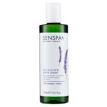 SenSpa Relaxing Lavender Bath Soak - 250ml Vegan Bubble Bath for Women & Men, Luxury Natural Bubble Bath Wash with Organic Lavender