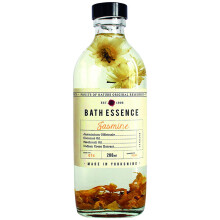 Fikkerts Fruits of Nature Jasmine Soothing and Relaxing Bath Oil Essence (200ml/6.76floz) with Lively, Sweet Floral Tones, Vegan Plant Based