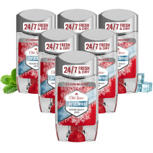 Old Spice Cold Spice Roll On Deodorant Stick for Men, Antiperspirant Clear Gel, Mens Strong Anti Perspirant Value Pack, 6 x 70ml