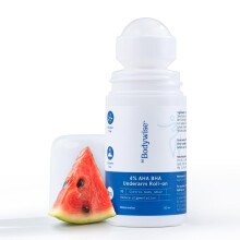 Be Bodywise 4% Aha Bha Underarm Roll On 50ml | 2% Lactic Acid, 1% Mandelic Acid, 1% Salicylic Acid | Controls Odour & Reduces Pigmentation