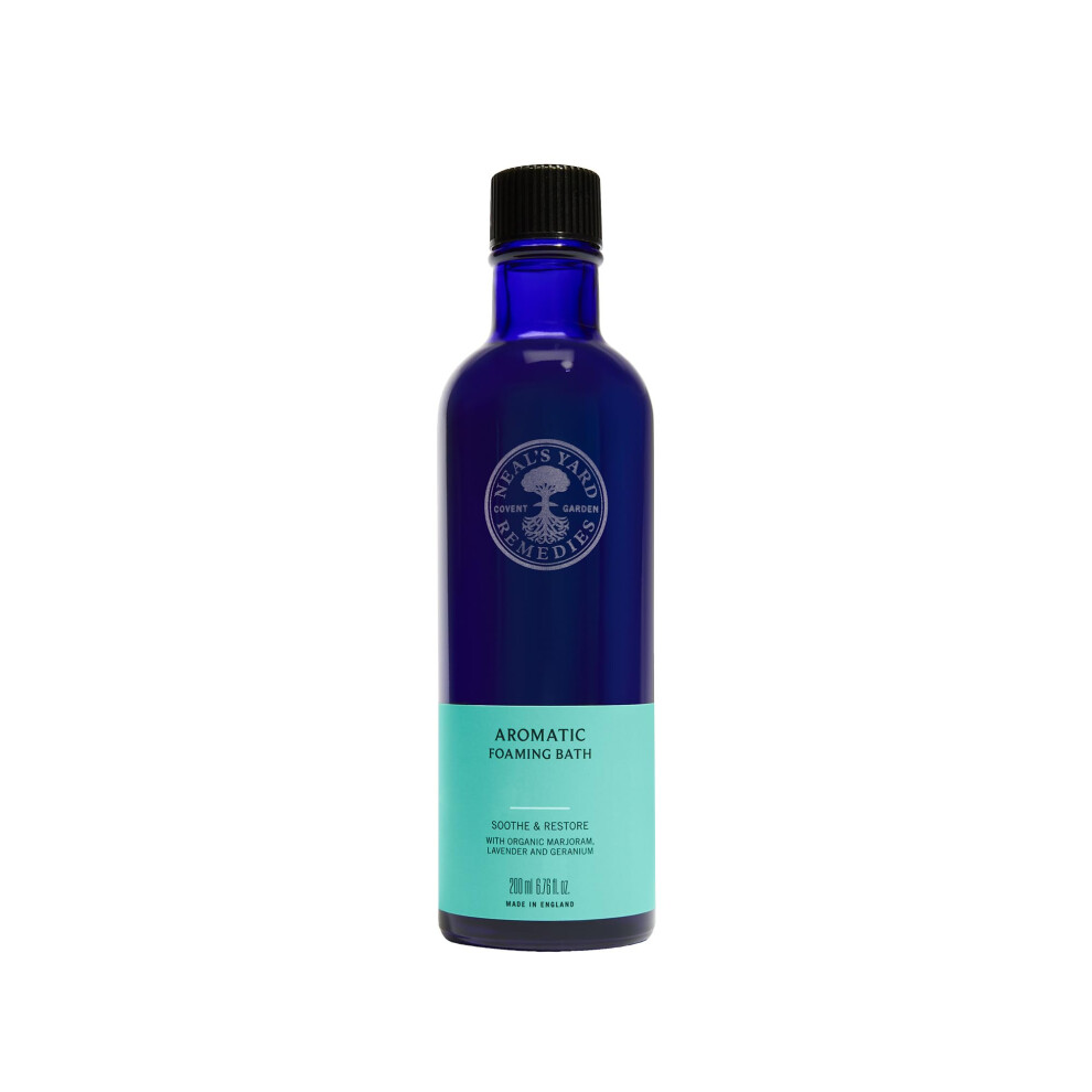 Neal's Yard Remedies Aromatic Foaming Bath | Helps The Mind & Body - Relax & Unwind | 200Ml