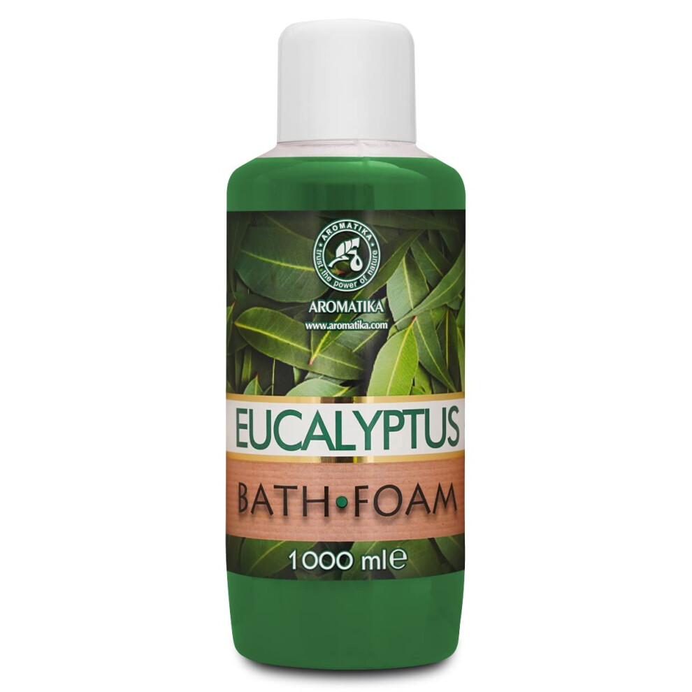 Aromatika Trust The Power Of Nature Bath Foam Eucalyptus 1000Ml - Body Care - Good Sleep - Beauty - Bathing - Body Care - Wellness - Relax - Aromatherapy - Spa - Bubble Baths