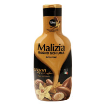 Malizia - Bath Foam, Argan and Vanilla - 1000 ml