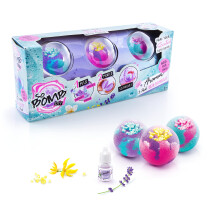 Canal Toys - DIY Bath Bomb Creative Kit - Make Your Own Multicolour and Scented Effervescent Bath Bombs - Children Manual Activity