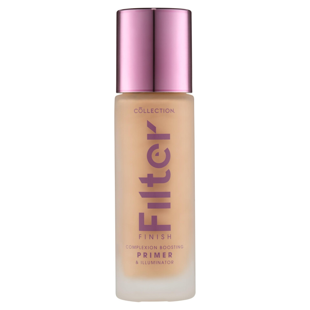 Collection Cosmetics Gorgeous Glow Filter Finish, Illuminator, Primer And All Over Glow For Glowing Skin, 30Ml, Fair-Medium