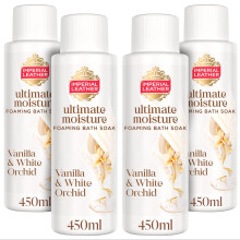 Imperial Leather Ultimate Moisture Vanilla & White Orchid Foaming Bath Soak, Ultra Rich Lather & Fragrance, Suitable for Sensitive Skin