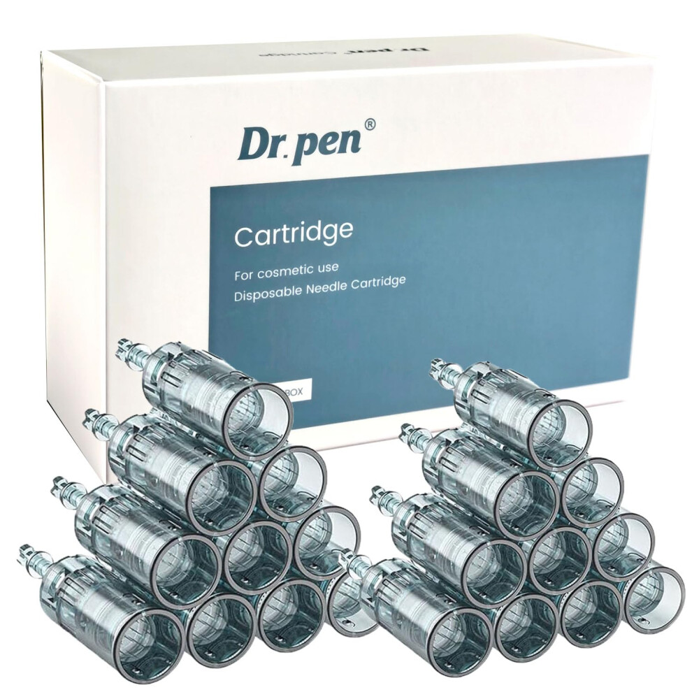 Dr.stamp 20Pcs Dr.pen Ultima M7s/M8 Needle Cartridges - Microneedling Pen Cartridges For Derma Pen (16Pin-20Pcs)
