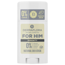 Dermaflora For Him Deo Stick Serenity – 50ml | Natural Men’s Deodorant Stick | Aluminium-Free, Paraben-Free