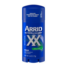 Arrid XX Regular Scent Extra Extra Dry Solid Anti-Perspirant Deodorant 2.6 oz