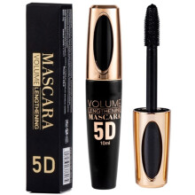Luxurious All Day Black Volume & Length Waterproof Mascara - Extra Long Thick 5D False Lash Effect
