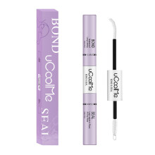uCoolMe Lash Bond and Seal Waterproof for Lash Clusters 144Hours Long-Lasting Non-Irritating(White Bond,10ML)