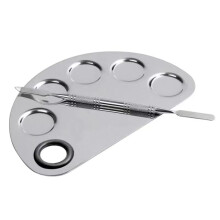 Tsathoggua Professional Makeup Palette And Spatula, Upgrade Mixing Make Up Palette