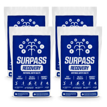 Surpass Recovery Bath Soak – Natural Therapeutic Brine from Miocene Deposits – Deep Body Regeneration – Fragrance-Free – Moist Mineral soak