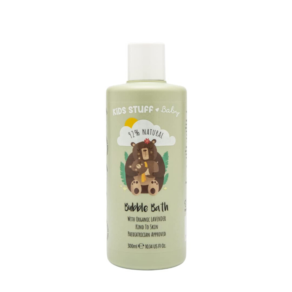 Kids Stuff Lavender Baby | Baby Bubble Bath 300Ml | Natural Ingredients | Organic Oil | Dermatologically & Paediatrician Approved