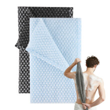 2Pcs Exfoliating Towel,Exfoliating Shower Towel,Back Extra Long Exfoliating Washcloth for Men Women,Exfoliating Body Scrubber for Cleaning and