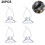 20pcs Aquarium Suction Cups Suction Hooks With Detachable Hooks 1