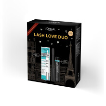 L'Oréal Paris Lash Love Duo Gift Set Clinically Proven Lash Serum Infused With Hyaluronic Acid & Telescopic Lift Mascara For Up To +5MM Longer