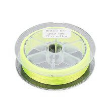 20lb 50m Fly Fishing Polyester Unwaxed Prep Line Cup Filler Wrestling Line Fishing Partsfluorescent Yellow