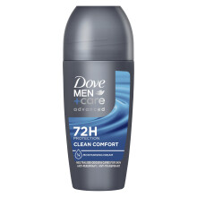 Dove Men+Care Clean Comfort Anti-Perspirant Roll On, 72 hr protection, ¼ moisturising cream, 50 ml