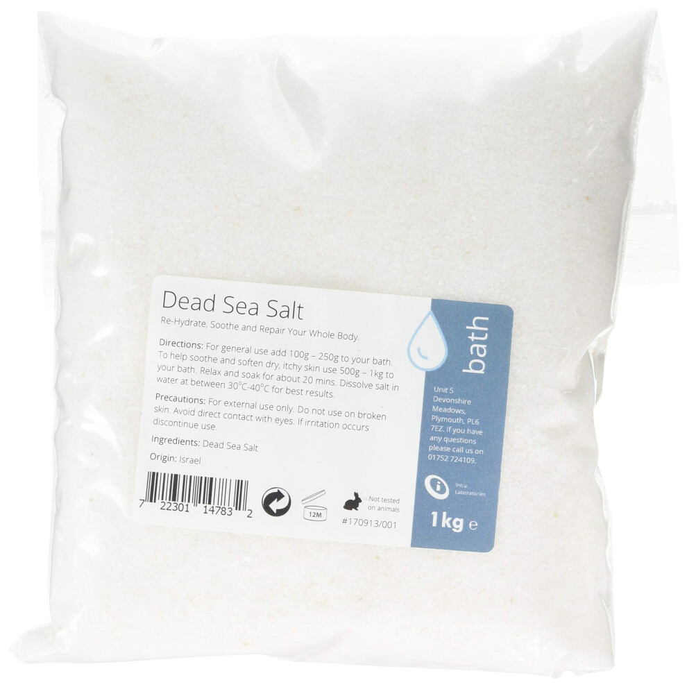 Intralabs Dead Sea Salt 1Kg - Bath Salts