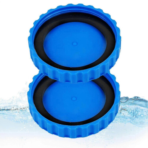 2 Pack Pool Skimmer O-Ring Plug, Thickened Winter Stopper for Outdoor Pools