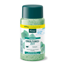 Kneipp Bath Crystals Cold Time - Bath Salt Storage Pack - with Natural Deep Salt from Luisenhall Saline & Natural Essential Oils of Eucalyptus and