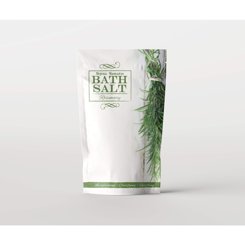 Mystic Moments Rosemary Bath Salts 1Kg | Natural Bath Soak For Muscle, Perfect For Skin, Face & Body 100% Natural Vegan Gmo Free