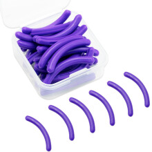 24 Pcs Purple Eyelash Curler Pads,Eyelash Curler Refills,Eyelash Curler Refill Pads