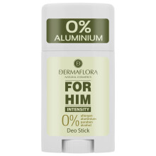 Dermaflora For Him Intensity Stick Deodorant – 50ml | Natural Men’s Deodorant | Aluminium-Free, Paraben-Free